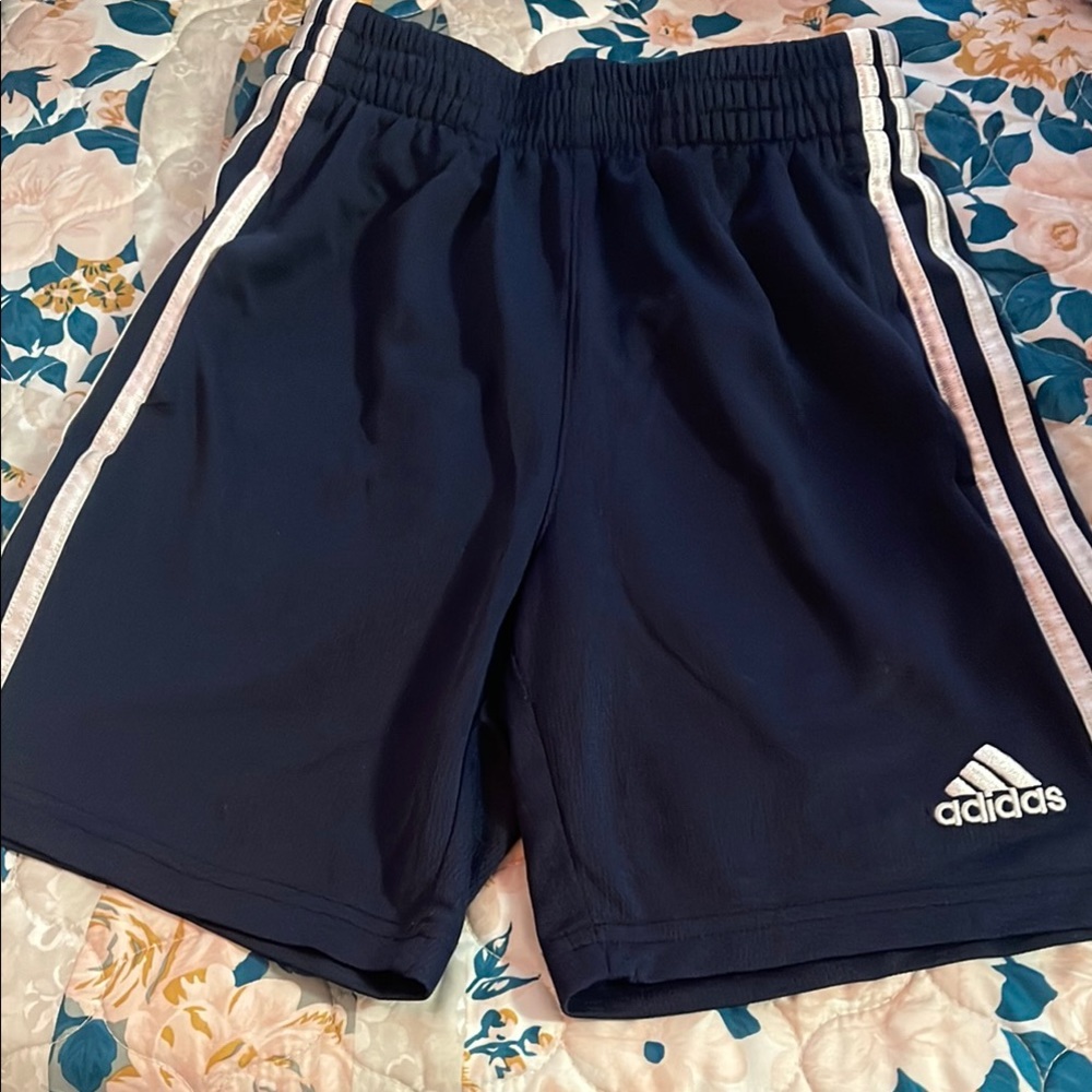Adidas Kids Navy Shorts